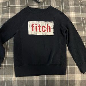 Navy Abercrombie kids sweatshirt